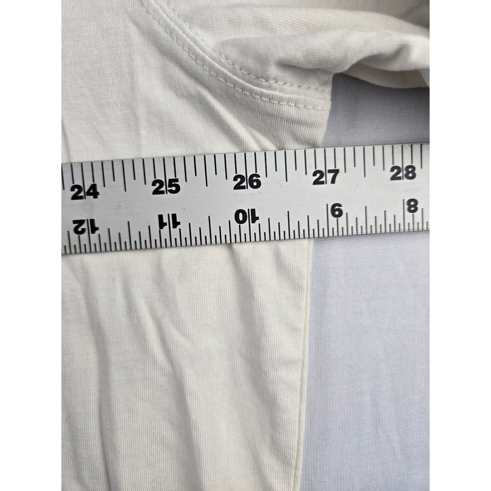 Goodfellow & Co Mens XXL Long Sleeve Henley Shirt Cream Off White Cotton Blend - Picture 4 of 5